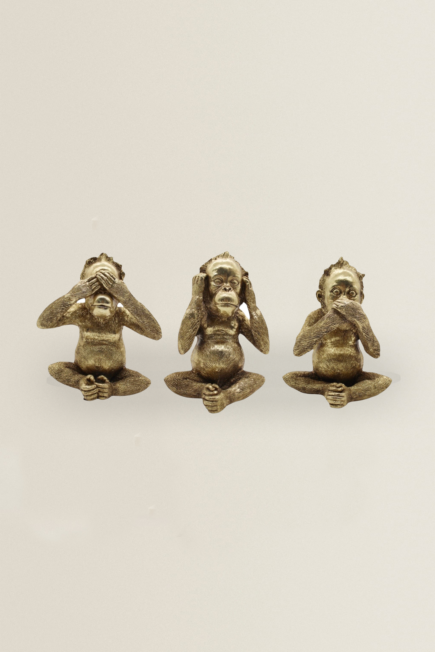 3 Monkeys Silver