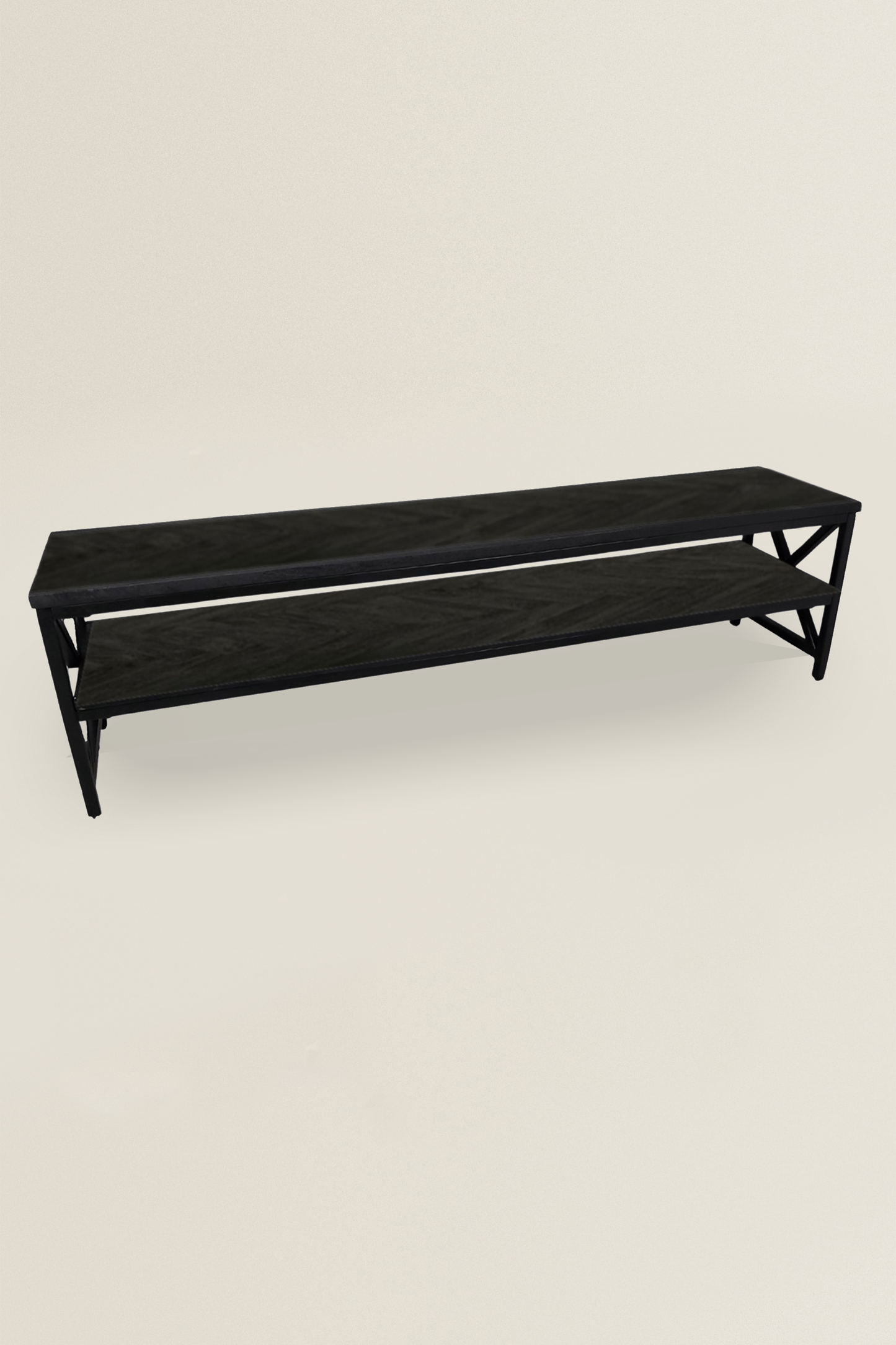 RIXOS 1220 TTB 180x40 DOUBLE FRAME - BLACK BONITO