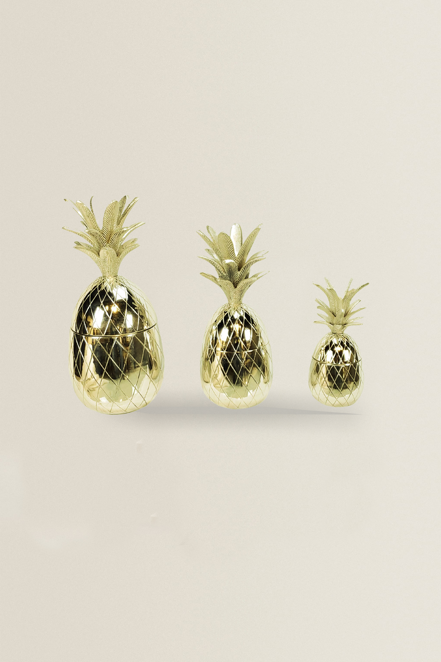 Ananas Set Gold